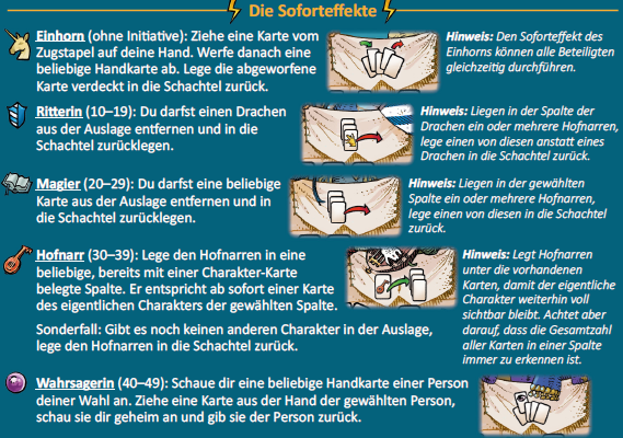 Soforteffekte